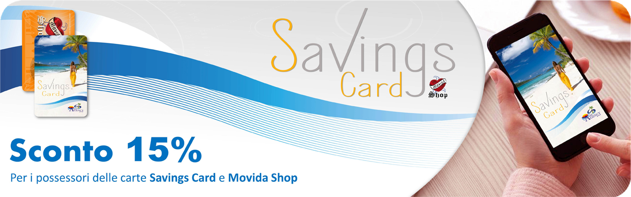 Sconto 15 per tessera Svings Card