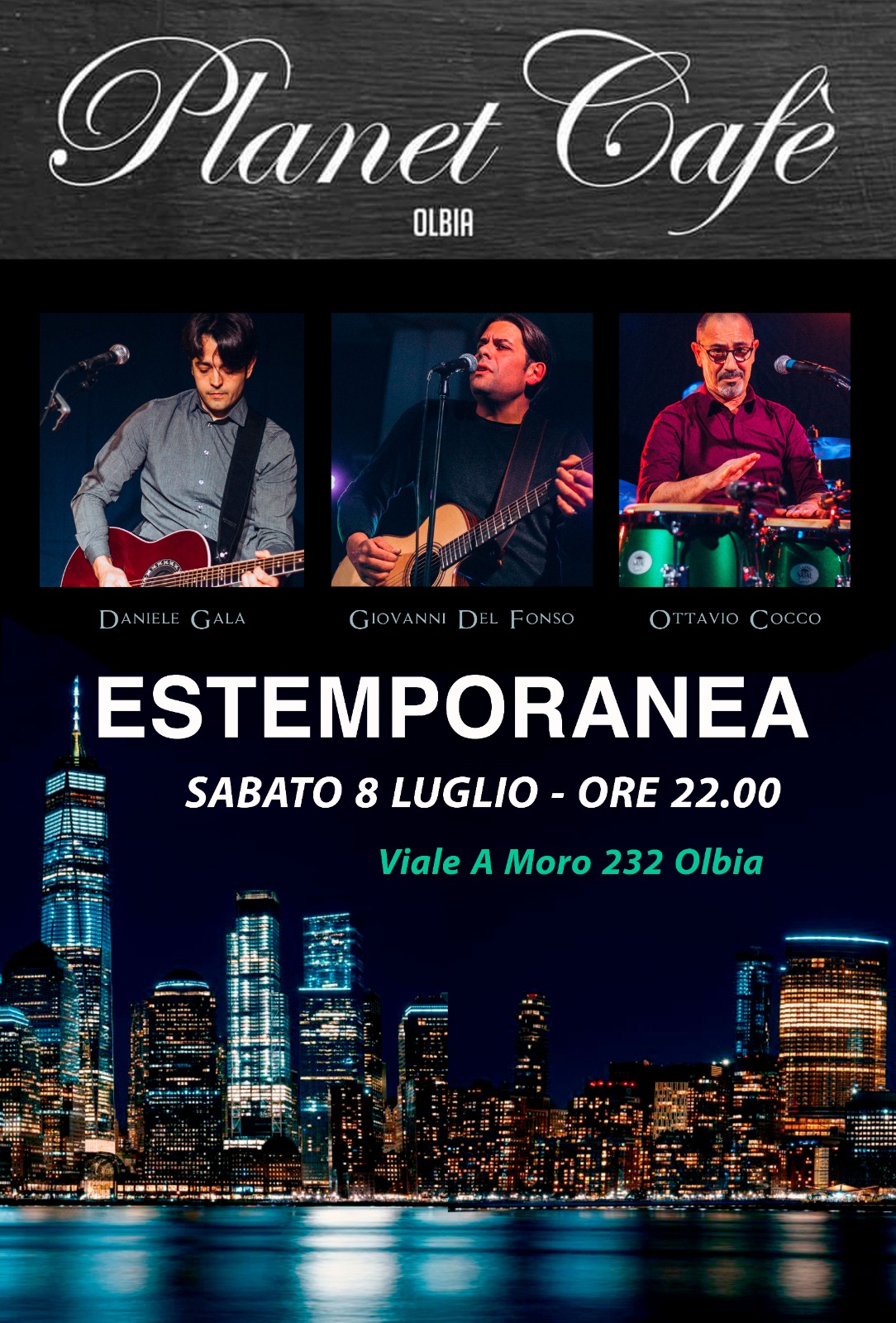 Planet Caffè sabato 8 luglio
