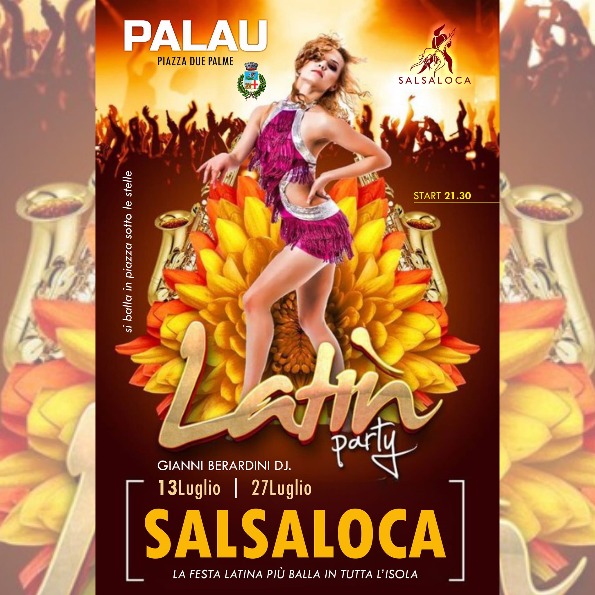 Salsa Loca Tour palau 27 luglio